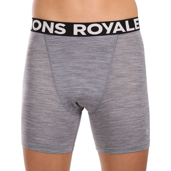 Mons Royale Men's Boxers Mons Royale Merino Grey