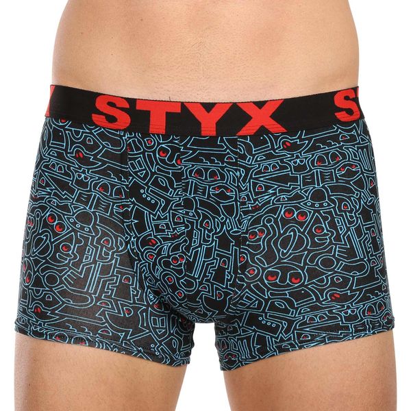STYX Men's boxers Styx art sports rubber doodle