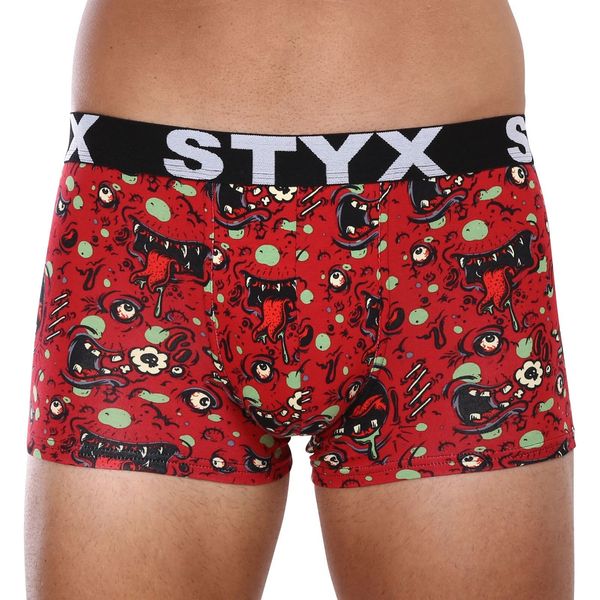 STYX Men's boxers Styx art sports rubber oversize zombie