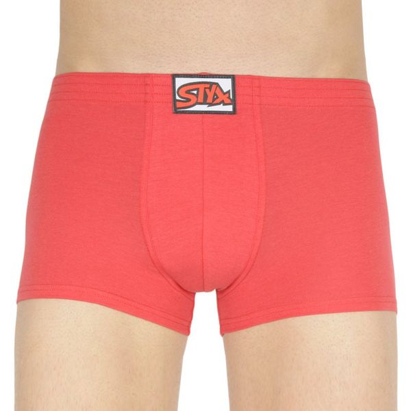 STYX Men's boxers Styx classic rubber red