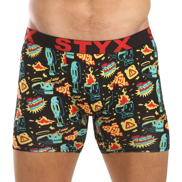 STYX Men's boxers Styx long art sports rubber toohot