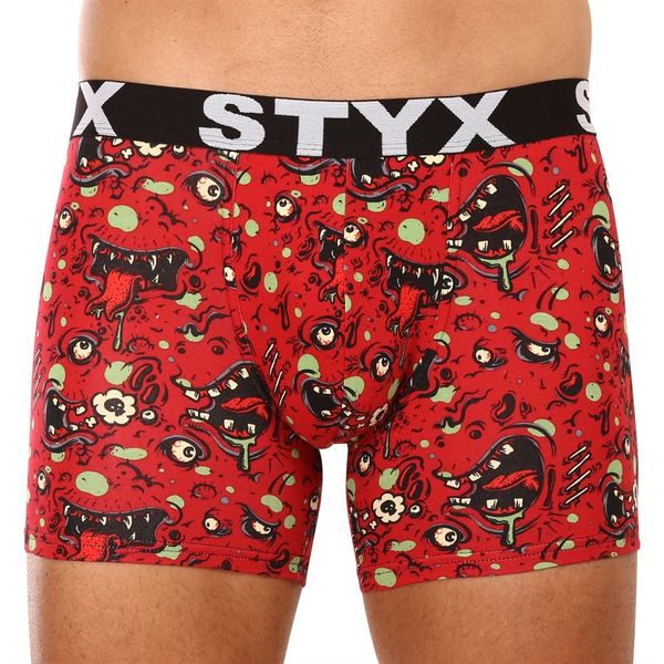 STYX Men's boxers Styx long art sports rubber zombie