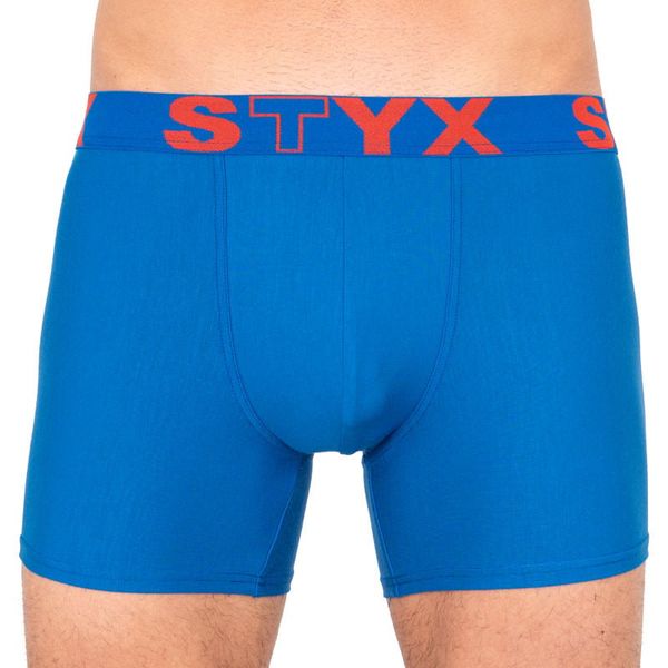 STYX Men's boxers Styx long sports rubber blue