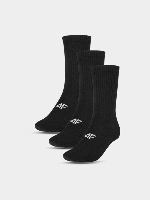4F Men's Casual Socks Above the Ankle (3pack) 4F - Black