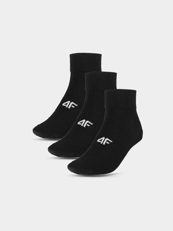 4F Men's Casual Socks Above the Ankle (3pack) 4F - Black