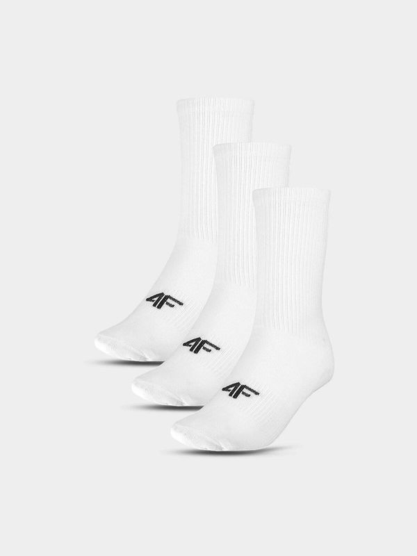 4F Men's Casual Socks Above the Ankle (3pack) 4F - White