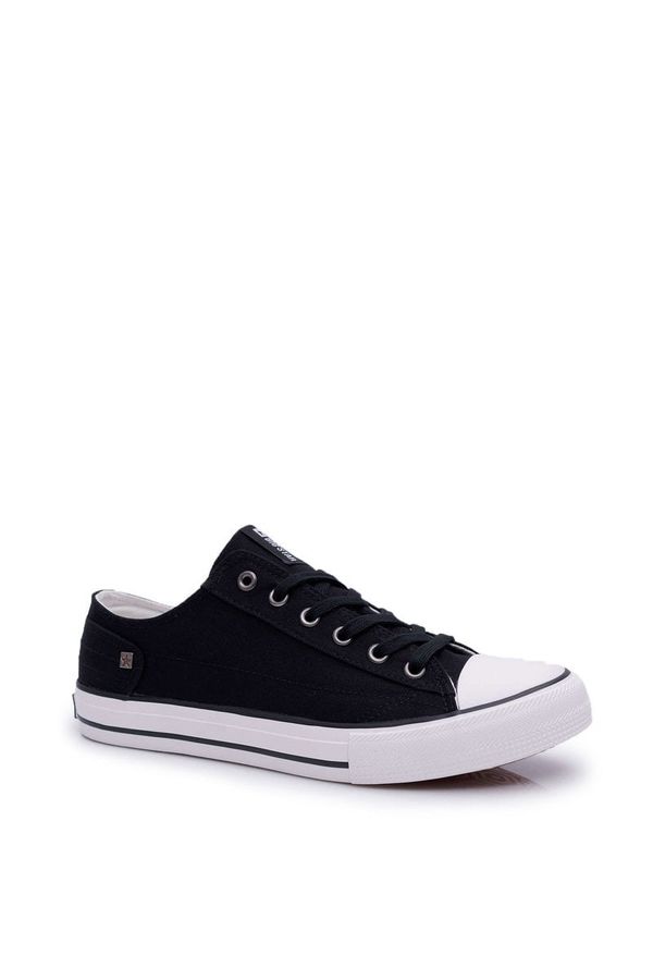 BIG STAR SHOES Men's Classic Big Star Sneakers - black