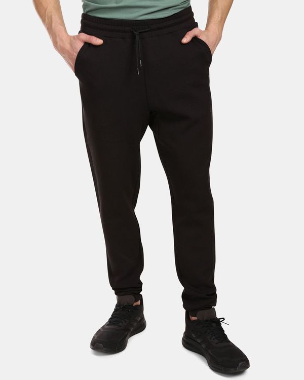 Kilpi Men's cotton sports sweatpants Kilpi MATTY-M Black