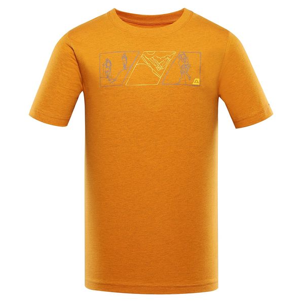 ALPINE PRO Men's cotton T-shirt ALPINE PRO GORAF russet orange variant pb