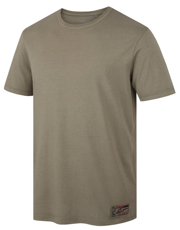 HUSKY Men's cotton T-shirt HUSKY Tee Base M dark khaki