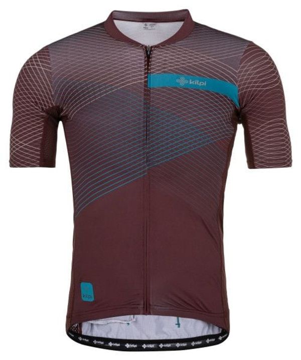 Kilpi Men's cycling jersey KILPI NERITO-M dark red