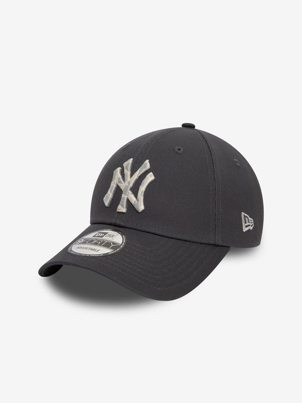 New Era Men's Dark Grey Cap New Era 940 MLB Animal Infill 9forty