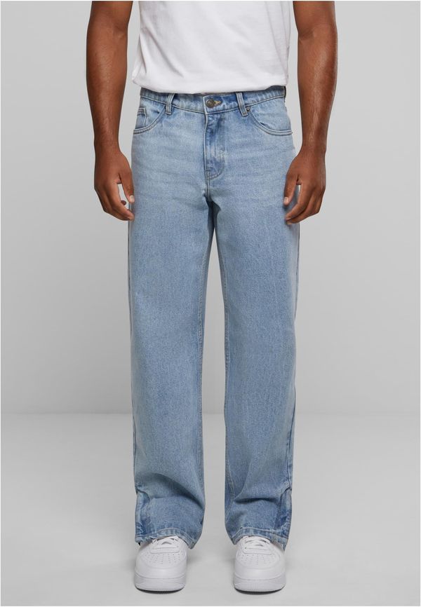 UC Men Men's Heavy Ounce Straight Fit Zipped Jeans - Light Blue