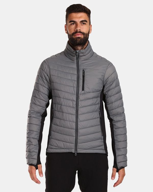 Kilpi Men's insulated jacket Kilpi ACTIS-M Grey