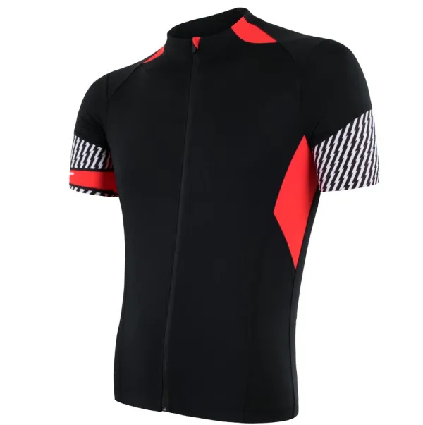 Sensor Men's Jersey Sensor Cyklo Race Black/Red