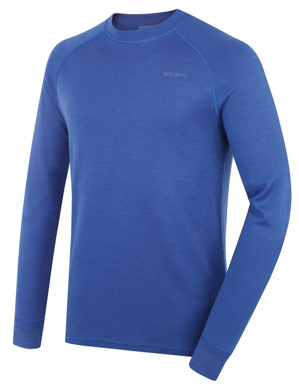 HUSKY Men's merino sweatshirt HUSKY Aron M blue