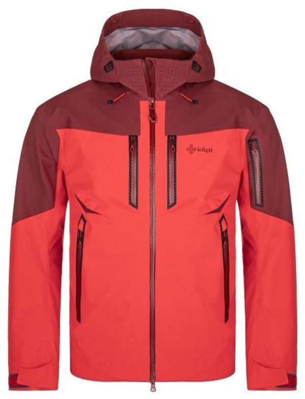Kilpi Men's outdoor waterproof jacket HASTAR-M Red