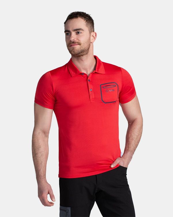 Kilpi Men's polo shirt Kilpi GIVRY-M Red