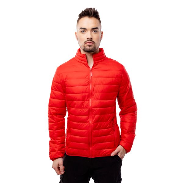 Glano Men's Quilted Jacket GLANO - Red