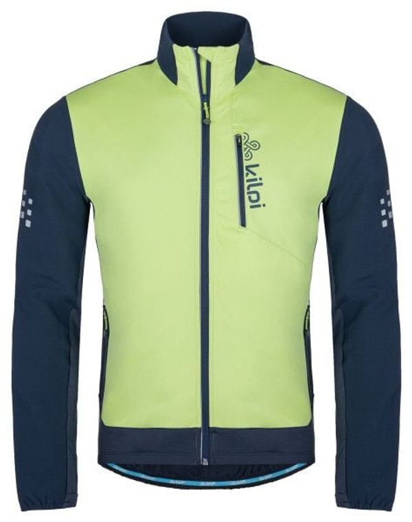 Kilpi Men's running jacket Kilpi NORDIM-M light green