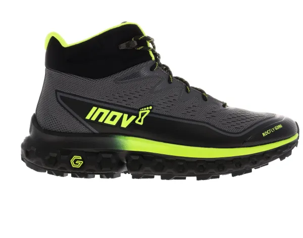 Inov-8 Men's shoes Inov-8 Rocfly G 390 Grey/Black/Yellow