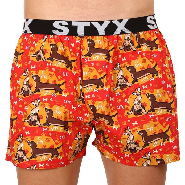 STYX Men's shorts Styx art sports rubber dogs