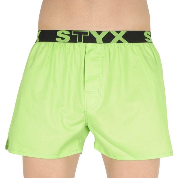 STYX Men's shorts Styx sports rubber green