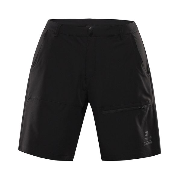 ALPINE PRO Men's softshell shorts ALPINE PRO BAK black