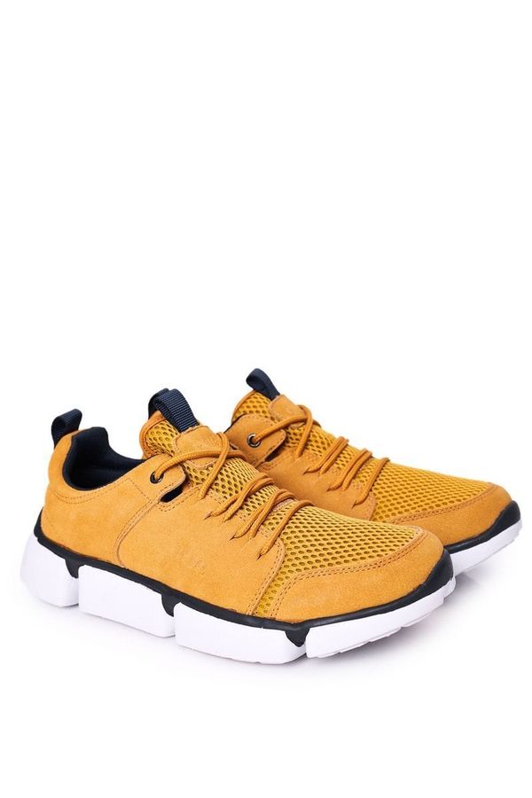 Kesi Mens Sport Shoes Sneakers GOE HH1N4029 yellow