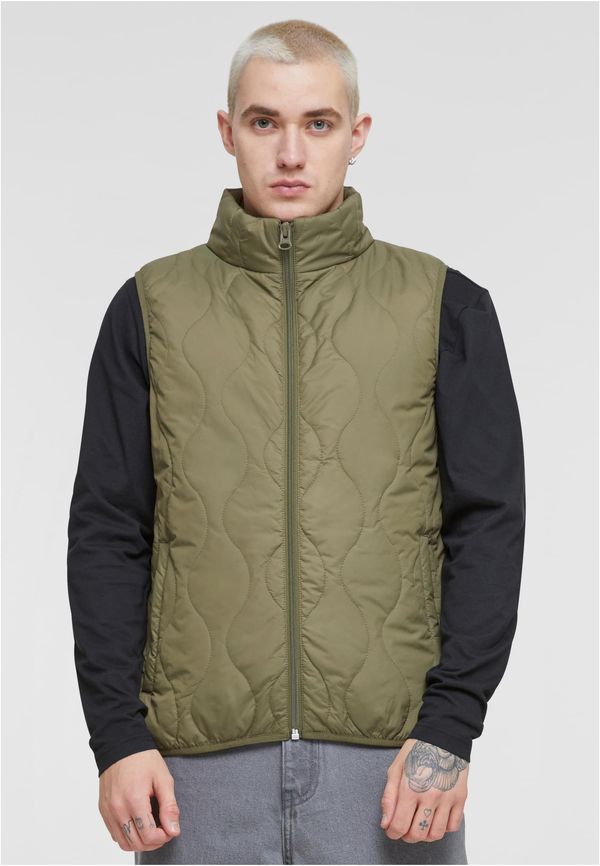 Urban Classics Men's super light Bubble Olive vest