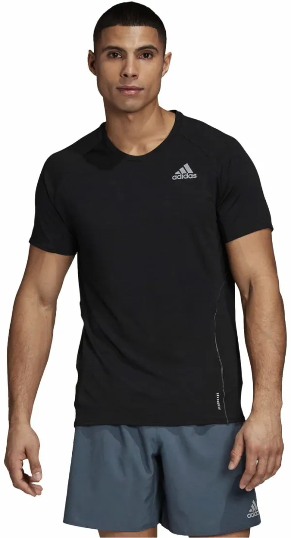 Adidas Men's T-shirt adidas Adi Runner Tee black, M