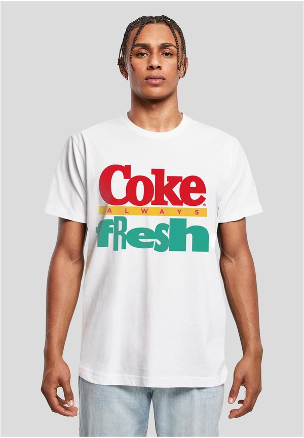 Merchcode Men's T-shirt Coke white