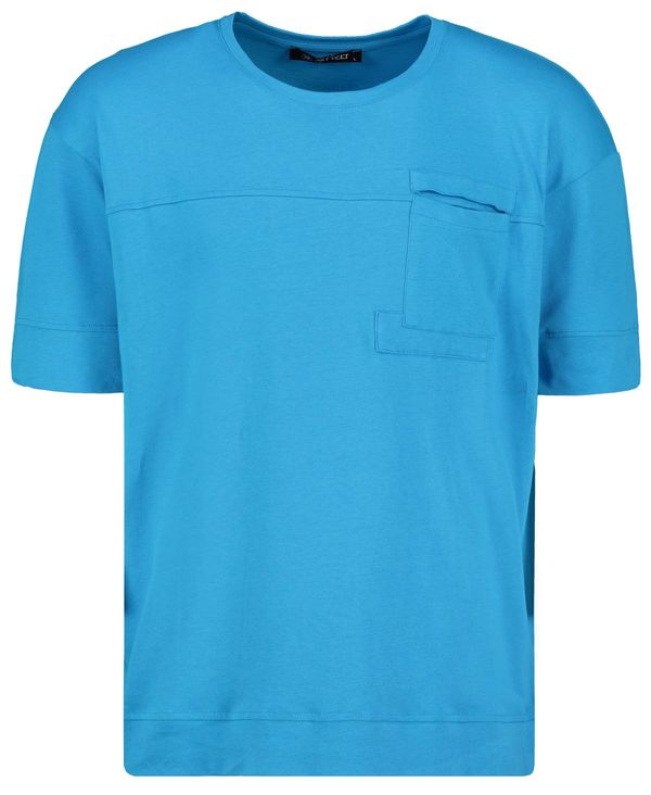 DStreet Men's T-shirt cornflower blue Dstreet z