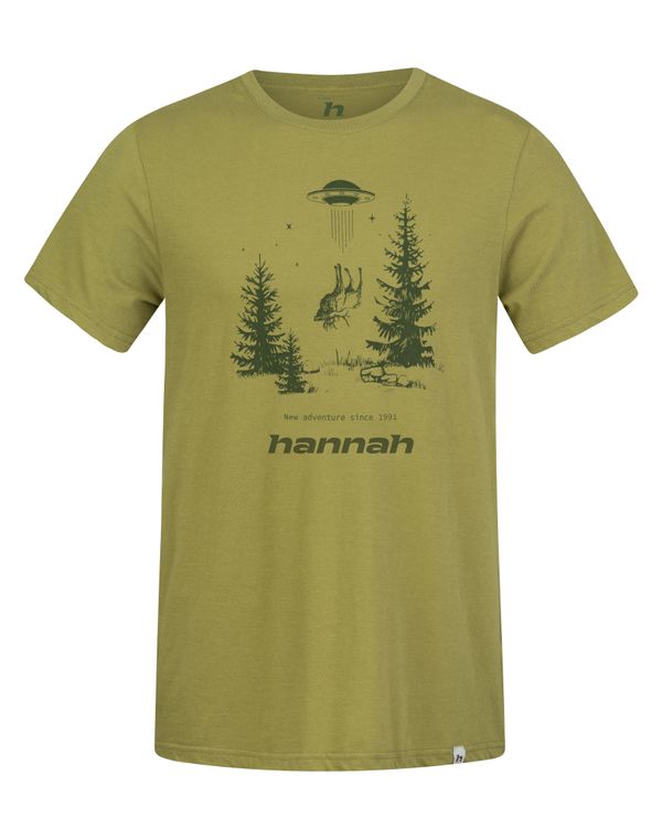 HANNAH Men's T-shirt Hannah FRED green olive