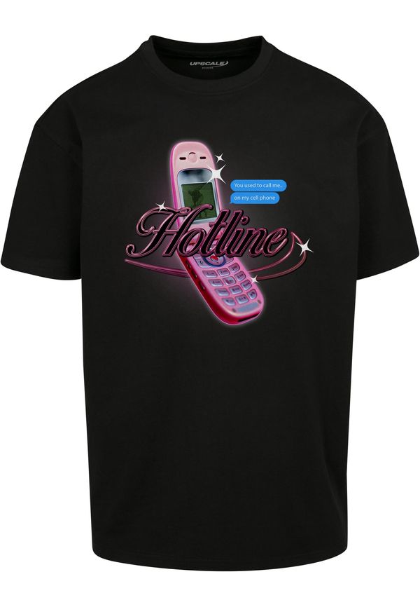 Mister Tee Men's T-shirt Hotline black