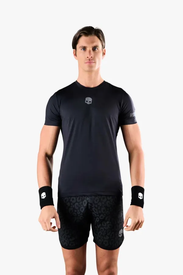 Hydrogen Men's T-shirt Hydrogen Panther Tech Tee Black/Grey XXL