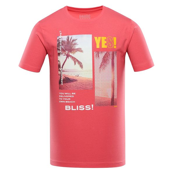 NAX Men's T-shirt nax NAX JURG calypso coral