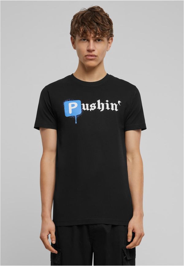Mister Tee Men's T-shirt Pushin - black