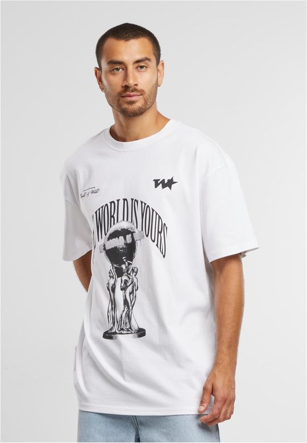 Mister Tee Men's T-shirt Your World Oversize white