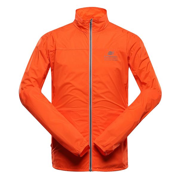 ALPINE PRO Men's ultralight jacket with impregnation ALPINE PRO SPIN spicy orange