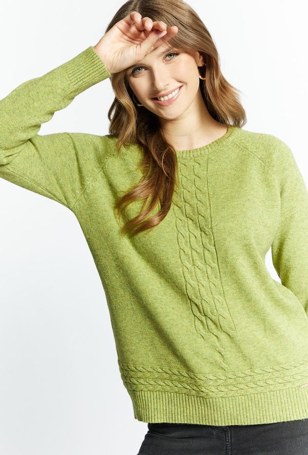 MONNARI MONNARI Woman's Jumpers & Cardigans Women's Sweater With Braid Weave