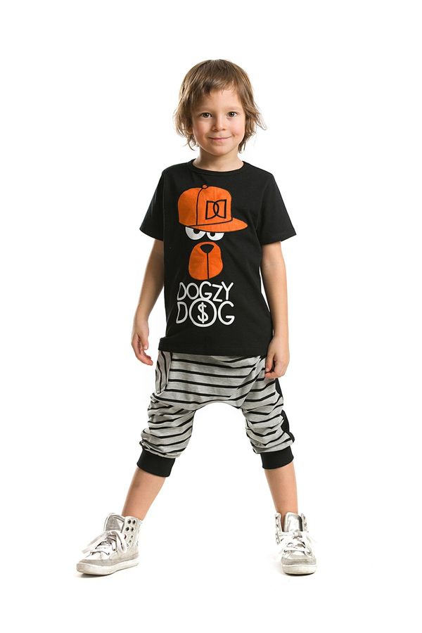 mshb&g mshb&g Dd Hiphop Boy T-shirt Capri Shorts Set