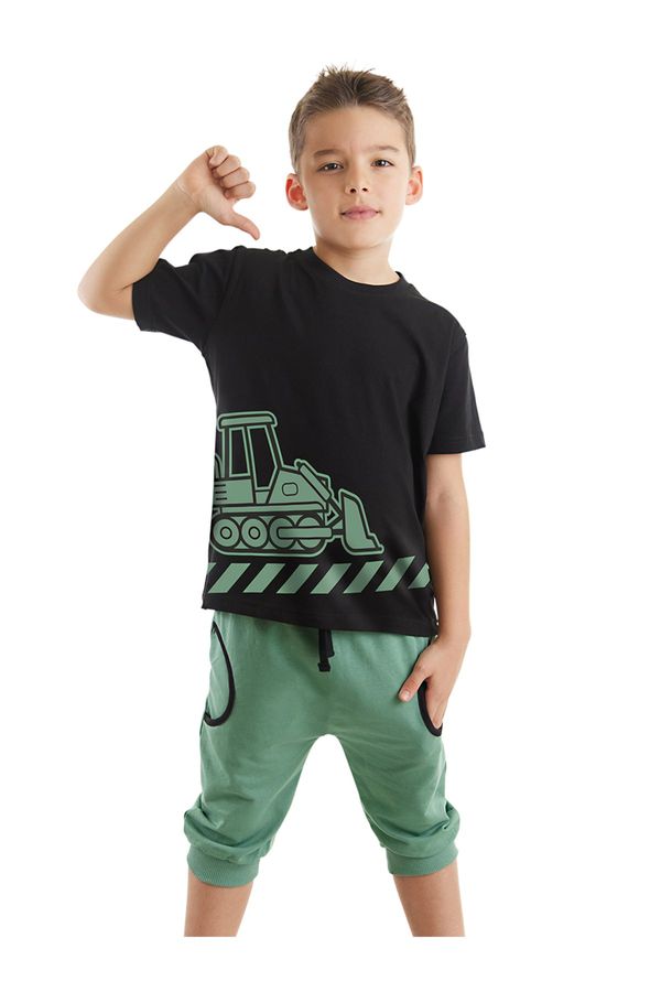 mshb&g mshb&g Dozer On The Road Boy T-shirt Capri Shorts Set