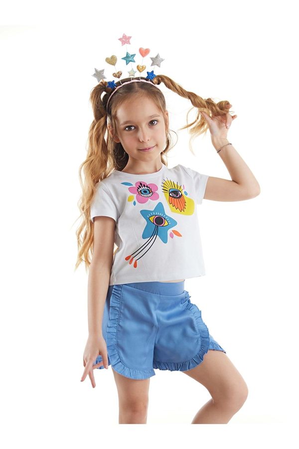 mshb&g mshb&g Eyes Girl Child T-shirt Shorts Set