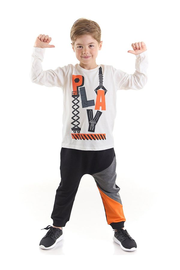 mshb&g mshb&g Letters Boy's T-Shirt Trousers Set