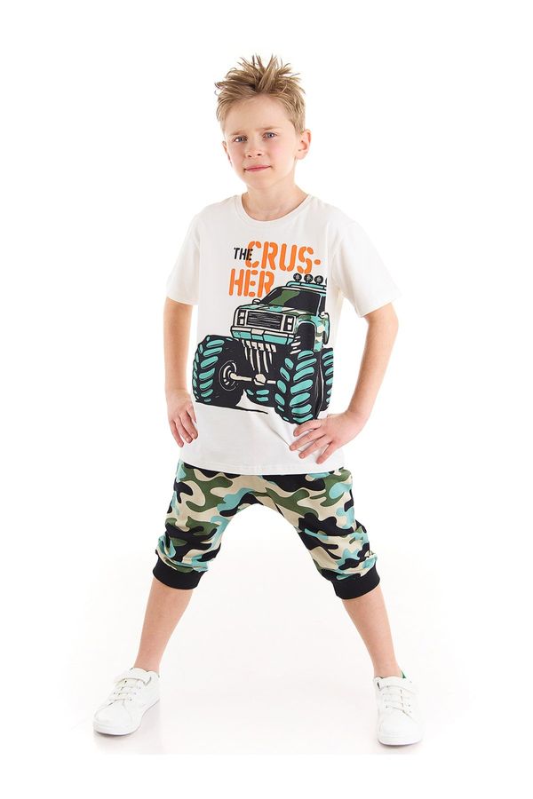 mshb&g mshb&g Monster Car Boy T-shirt Capri Shorts Set