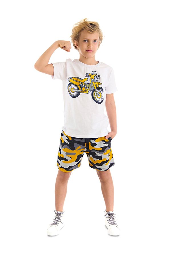 mshb&g mshb&g Motorcycle Boy T-shirt Shorts Set