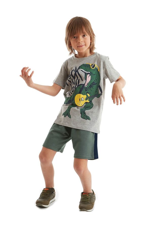 mshb&g mshb&g Rock Dino Boy's T-shirt Shorts Set