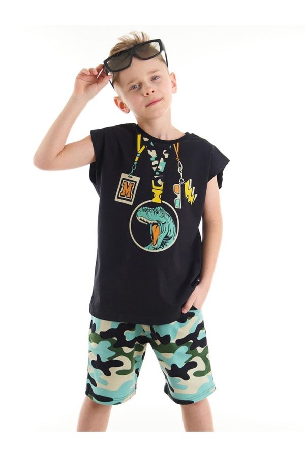 mshb&g mshb&g Stage Boy T-shirt Camouflage Shorts Set