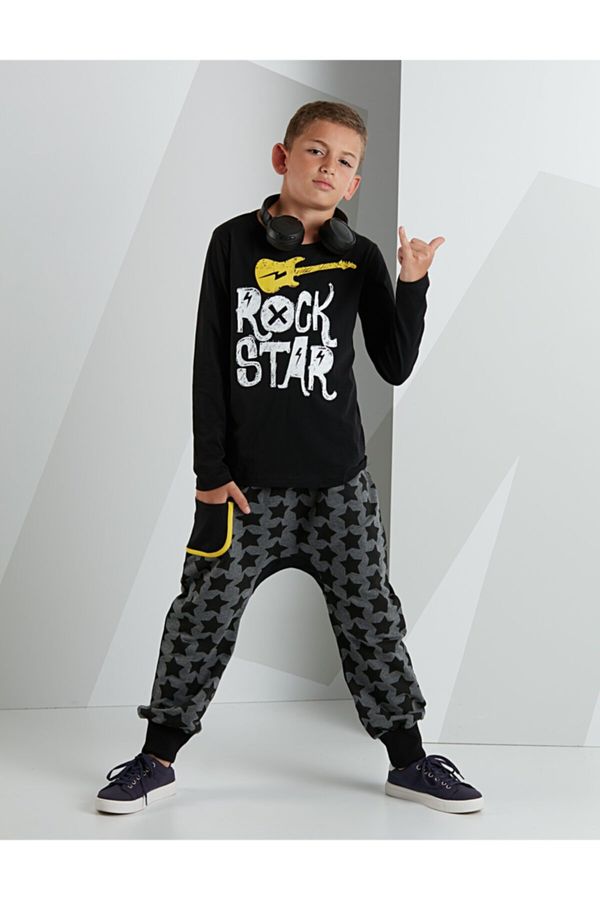 mshb&g mshb&g Star Rock Boy's Trousers T-shirt Set